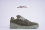 Louis Vuitton LV Trainer Khaki Calf Leather - Image 13