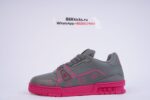 Louis Vuitton LV Trainer Gray/Rose - Image 5