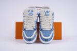 Louis Vuitton Denim Demier Louis Vuitton LV Trainer Blue/Multicolor - Image 10