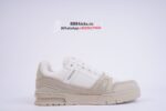 Louis Vuitton LV Trainer Beige - Image 6