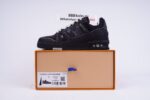 Louis Vuitton LV Trainer Monogram Denim Black - Image 9