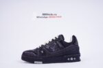 Louis Vuitton LV Trainer Monogram Denim Black - Image 12