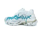 Balenciaga Runner Sneaker 'Graffiti – White Blue' - Image 17