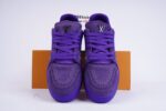Louis Vuitton LV Trainer Blue Calf Leather - Image 3