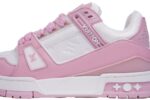 Louis Vuitton Trainer Pink Rose - Image 26