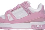 Louis Vuitton Trainer Pink Rose - Image 11