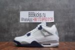 Jordan 4 Retro White Midnight Navy - Image 2