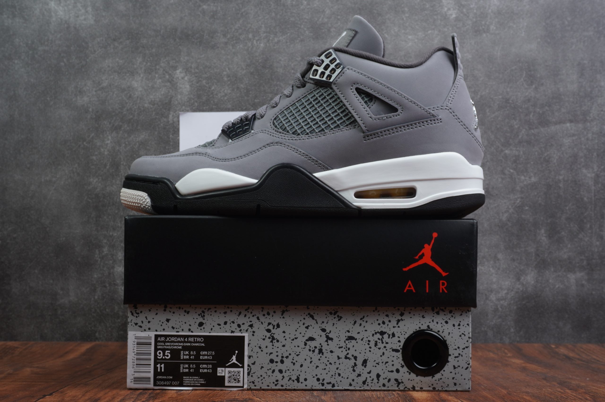 DSC07797-scaled-1 Jordan 4 Retro Cool Grey 2019 - Image 1