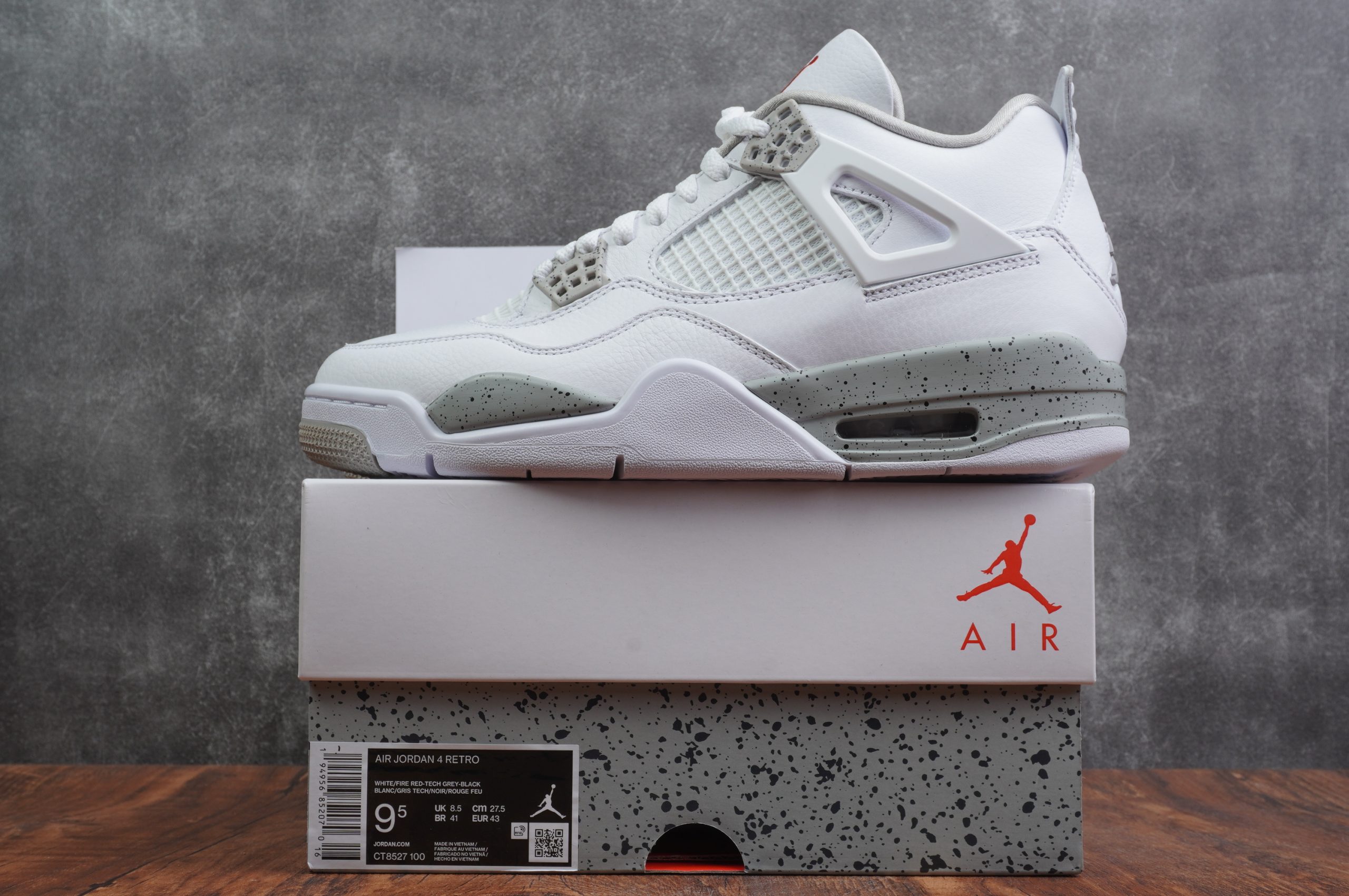 DSC07879-scaled-1 Jordan 4 Retro White Oreo 2021 - Image 1