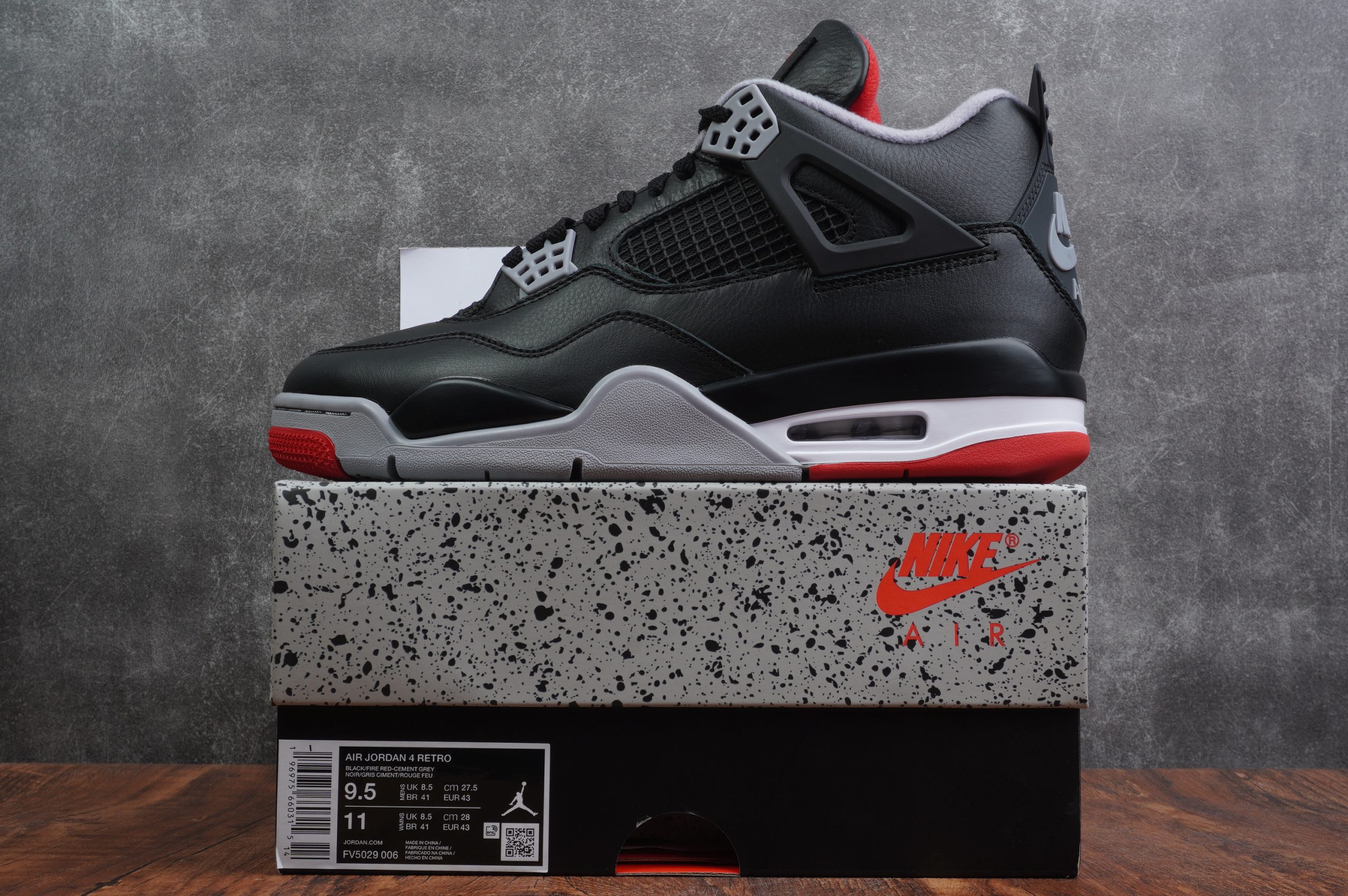 DSC07895-scaled-2 Jordan 4 Bred Reimagined - Image 1