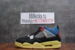 Jordan 4 Retro Union Off Noir - Image 8