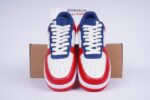 Louis Vuitton Nike Air Force 1 Low By Virgil Abloh White Red Blue - Image 10