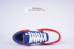 Louis Vuitton Nike Air Force 1 Low By Virgil Abloh White Red Blue - Image 7