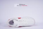 Louis Vuitton Nike Air Force 1 Low By Virgil Abloh White & Red Hook - Image 14