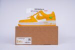 Louis Vuitton Nike Air Force 1 Low By Virgil Abloh White Yellow