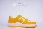 Louis Vuitton Nike Air Force 1 Low By Virgil Abloh White Yellow - Image 6