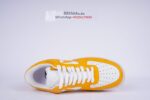 Louis Vuitton Nike Air Force 1 Low By Virgil Abloh White Yellow - Image 7