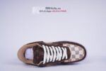 Louis Vuitton Nike Air Force 1 Low Monogram Brown Damier Azur - Image 14
