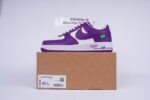 Louis Vuitton Nike Air Force 1 Low By Virgil Abloh White Purple - Image 9