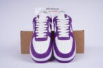 Louis Vuitton Nike Air Force 1 Low By Virgil Abloh White Purple - Image 3