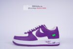 Louis Vuitton Nike Air Force 1 Low By Virgil Abloh White Purple - Image 5