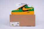 Louis Vuitton Nike Air Force 1 Low By Virgil Abloh Black Green Yellow