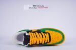 Louis Vuitton Nike Air Force 1 Low By Virgil Abloh Black Green Yellow - Image 14