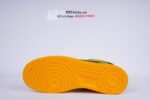 Louis Vuitton Nike Air Force 1 Low By Virgil Abloh Black Green Yellow - Image 15