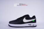 Louis Vuitton Nike Air Force 1 Low By Virgil Abloh Black - Image 12