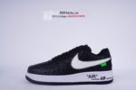 Louis Vuitton Nike Air Force 1 Low By Virgil Abloh Black - Image 5