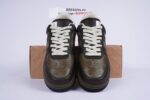 Louis Vuitton Nike Air Force 1 Low By Virgil Abloh Brown Black - Image 10