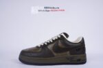 Louis Vuitton Nike Air Force 1 Low By Virgil Abloh Brown Black - Image 12