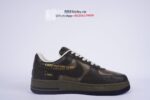Louis Vuitton Nike Air Force 1 Low By Virgil Abloh Brown Black - Image 6