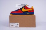 Louis Vuitton Nike Air Force 1 Low By Virgil Abloh Black Red Yellow