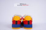 Louis Vuitton Nike Air Force 1 Low By Virgil Abloh Black Red Yellow - Image 4