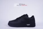 Louis Vuitton Nike Air Force 1 Low By Virgil Abloh Black - Image 12