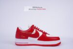Louis Vuitton Nike Air Force 1 Low By Virgil Abloh White Red - Image 6