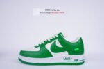 Louis Vuitton Nike Air Force 1 Low By Virgil Abloh White Green - Image 5