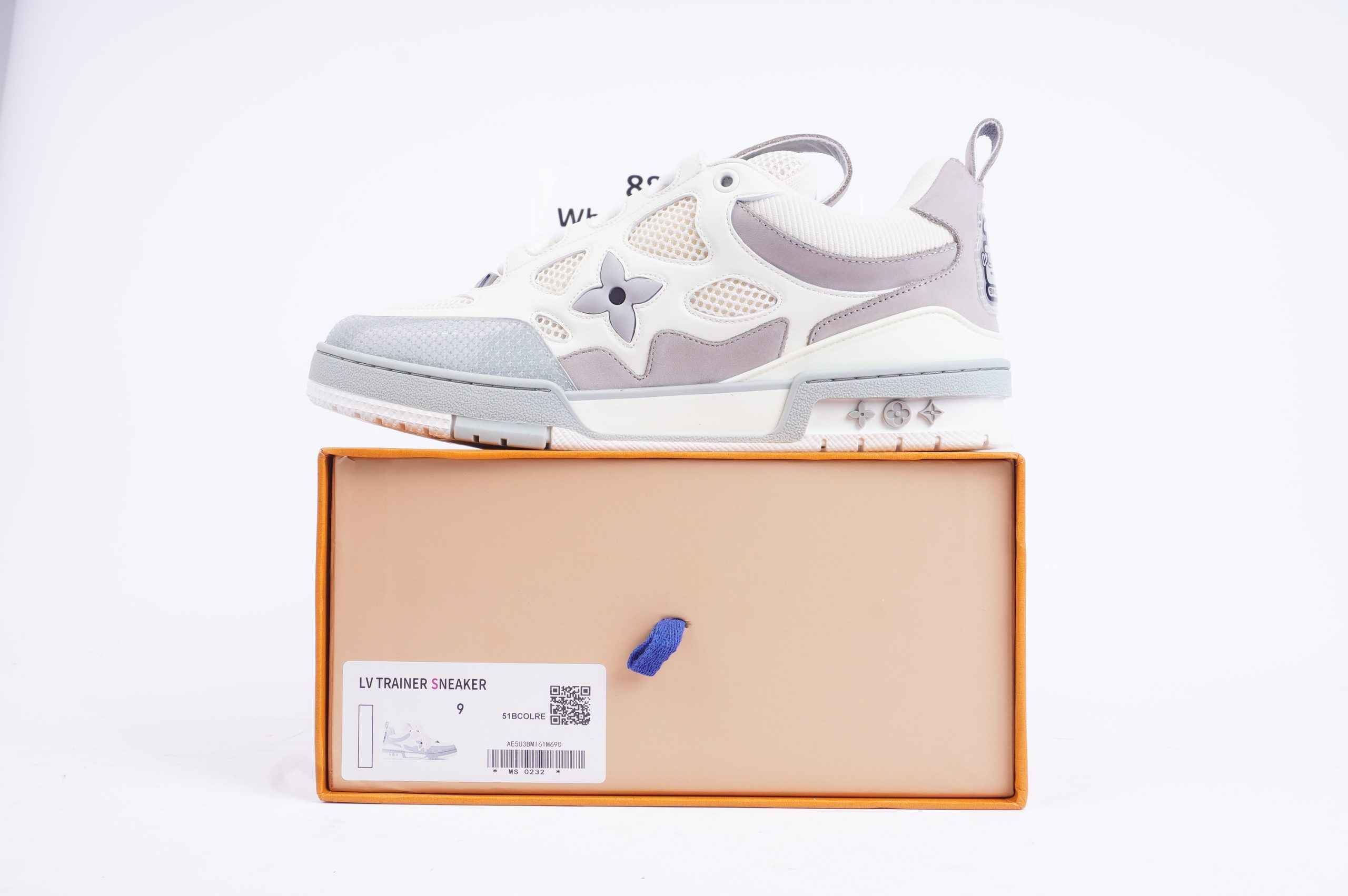 DSC09093-scaled-1 Louis Vuitton LV Skate Sneaker Grey/Pink - Image 1