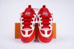 Louis Vuitton LV Skate Sneaker Red&White - Image 3