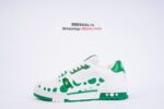 Louis Vuitton LV Trainer Yayoi Kusama Green White - Image 12