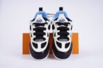 Louis Vuitton LV Skate Sneaker Blue/Black - Image 3