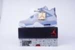 Jordan 4 Retro NCAA P Blue Armure Clr&Metallique - Image 2