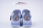 Jordan 4 Retro NCAA P Blue Armure Clr&Metallique - Image 8