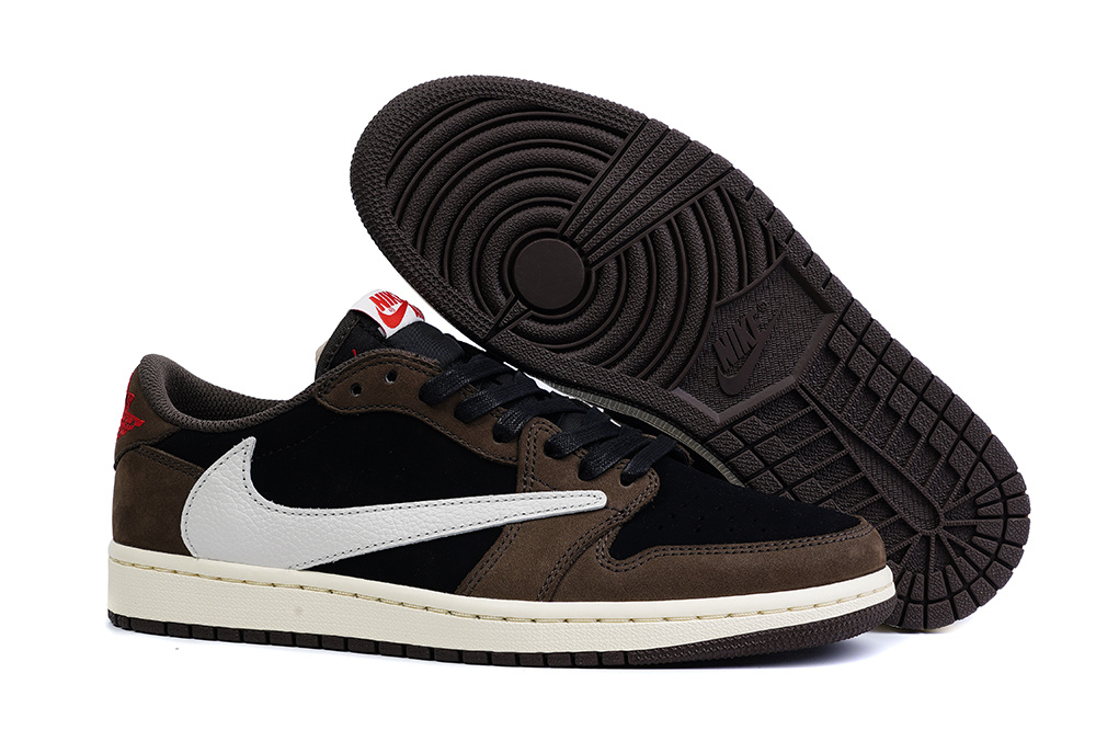 DSC1809 Jordan 1 Retro Low OG SP Travis Scott Brown - Image 1