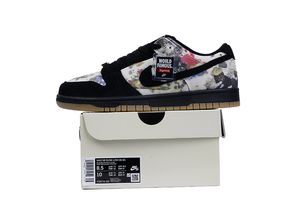 DSC7964-1 Nike SB Dunk Low Supreme Rammellzee - Image 1