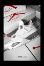 Jordan 4 Retro White Oreo 2021 - Image 49