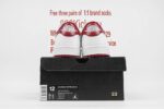 Jordan 1 Retro Low White Varsity Red - Image 13
