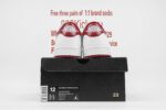 Jordan 1 Retro Low White Varsity Red - Image 4