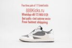 Jordan 1 Retro Low Travis Scott Reverse Mocha - Image 6